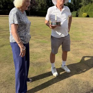 Jasper Trophy - Well done Derek!